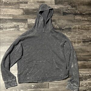 Caution To The Wind Charcoal Hoodie